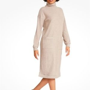 NWOT BB Dakota Steve Madden Sweater Dress Oversized Oatmeal Beige XS